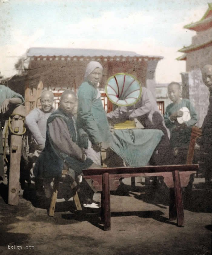 图片[2]-Old Color Photos of Beijing Urban People in 1910-China Archive