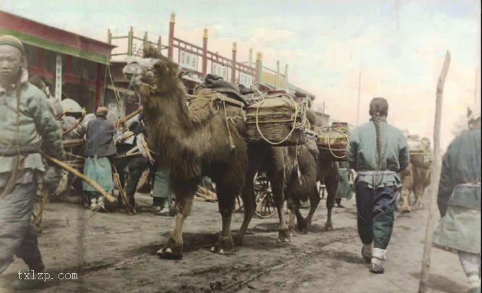 图片[3]-Old Color Photos of Beijing Urban People in 1910-China Archive