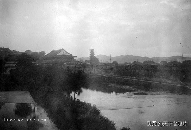 1910年代福州老照片28幅 百年前的福州吉祥山、步行街