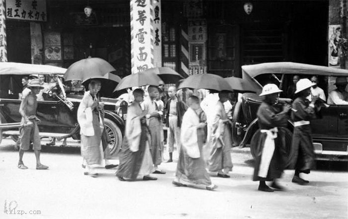 图片[7]-A live shot of a “big funeral” in Hong Kong during the Republic of China-China Archive