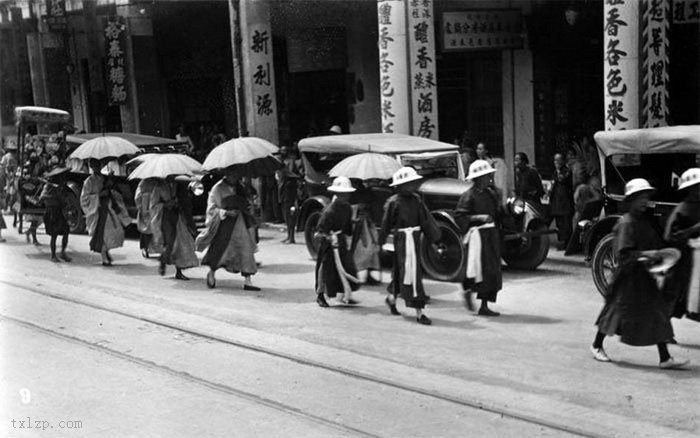 图片[11]-A live shot of a “big funeral” in Hong Kong during the Republic of China-China Archive