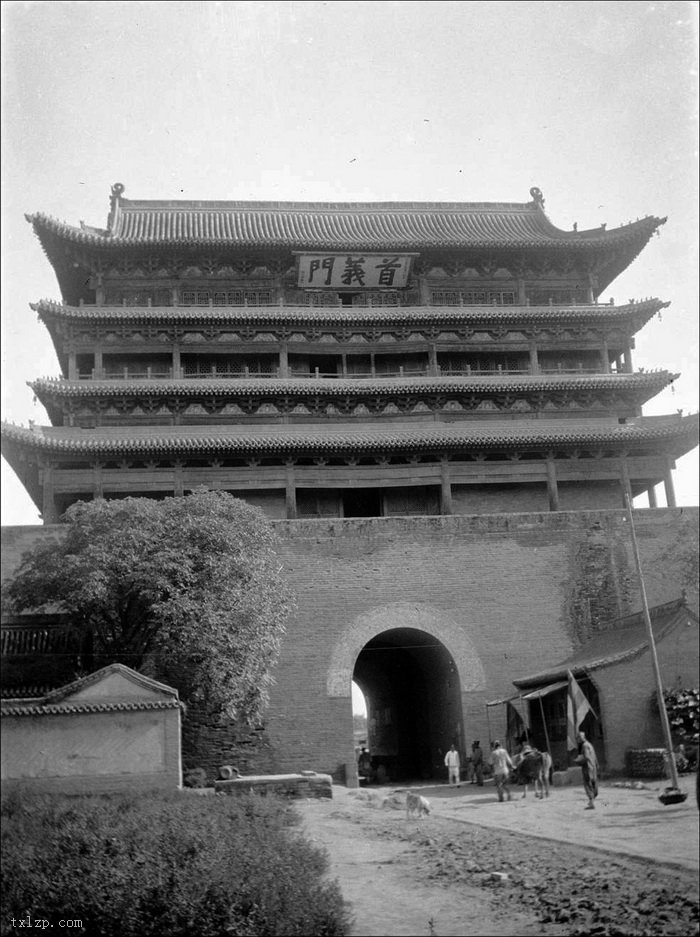 图片[1]-In 1914, the old photo of Taiyuan, Shanxi was taken by Fedek Klap-China Archive