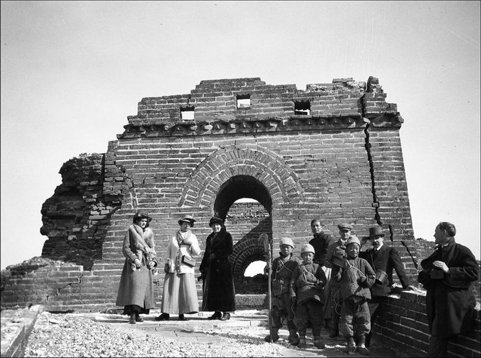 图片[1]-In 1914, the old photo near Beidaihe, Hebei was taken by Fedek Clapp-China Archive