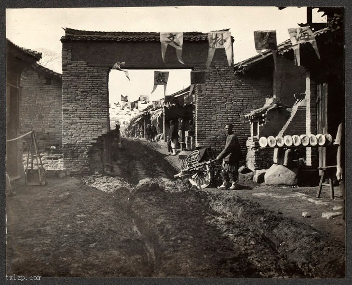 图片[3]-Photographed by Frank Meyer, an old photo of Puzhou, Shanxi in 1914-China Archive