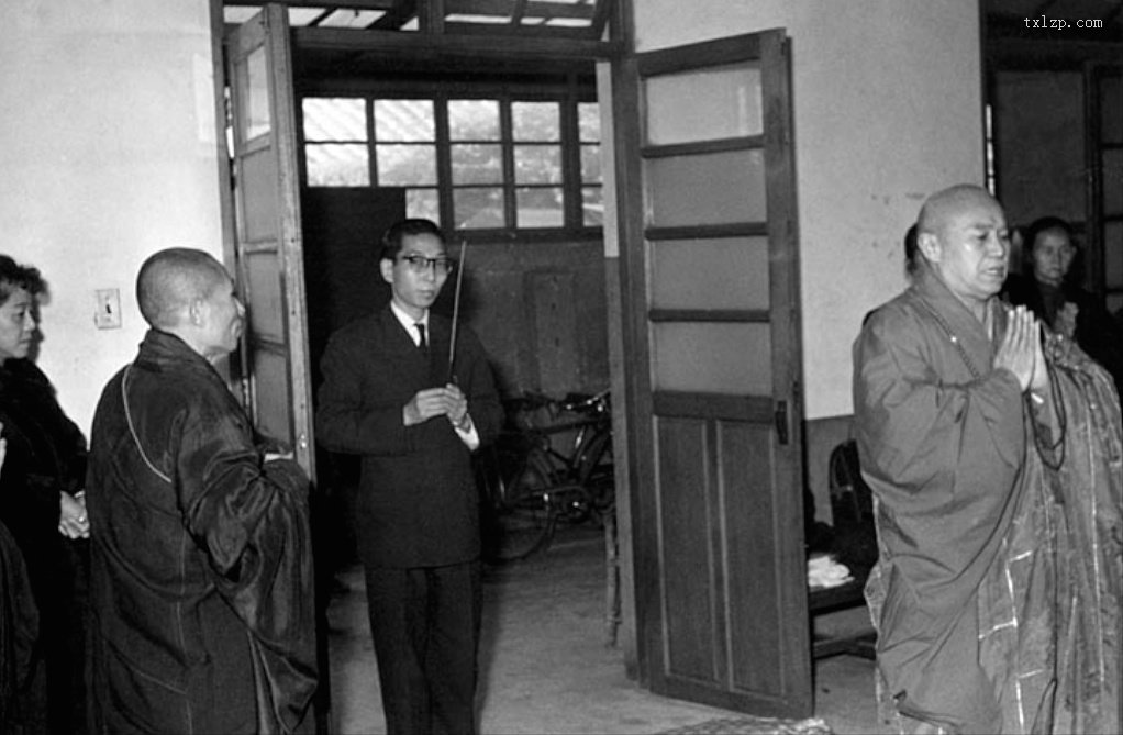 图片[1]-Photos of a monk’s shaving ceremony in Nanjing in the 1930s-China Archive