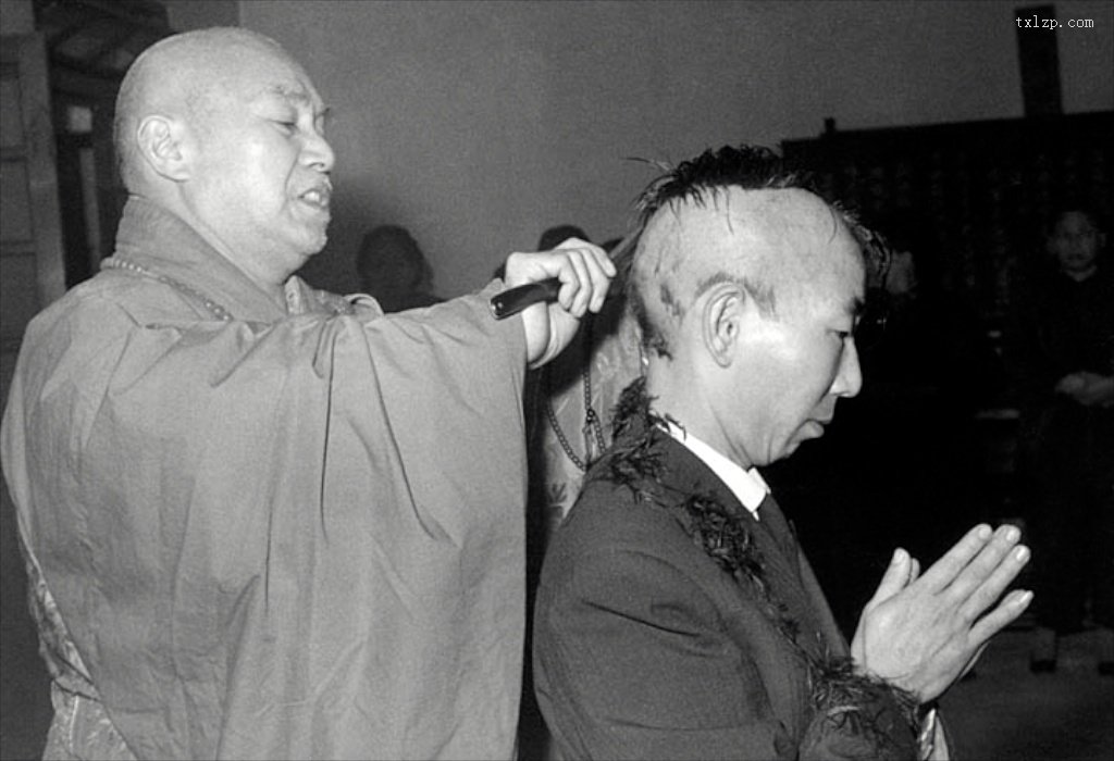 图片[9]-Photos of a monk’s shaving ceremony in Nanjing in the 1930s-China Archive