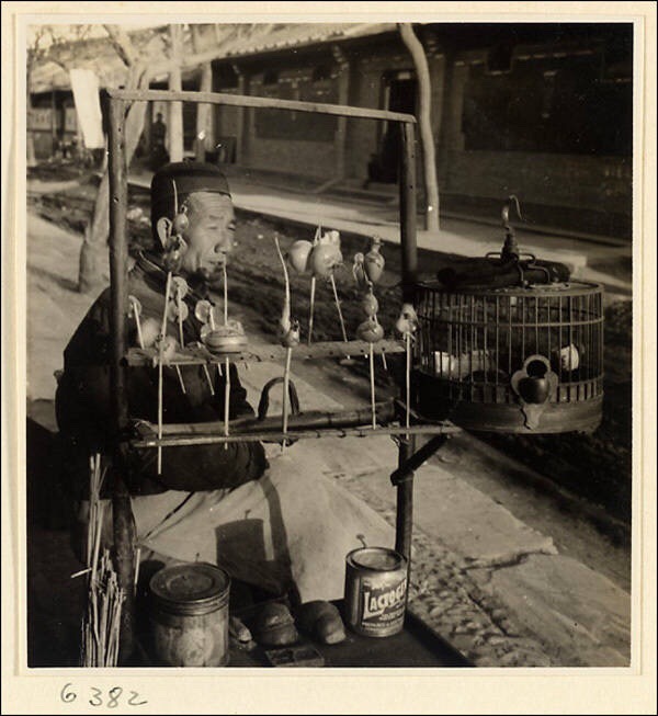 图片[7]-Old photos of sugar blowers in Peiping in the 1930s-China Archive