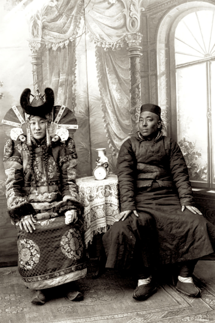 图片[3]-1900 Photographs of Mongolian women in Karka-China Archive