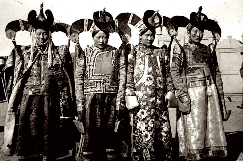 图片[1]-1900 Photographs of Mongolian women in Karka-China Archive