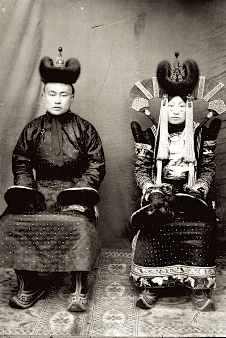 图片[4]-1900 Photographs of Mongolian women in Karka-China Archive