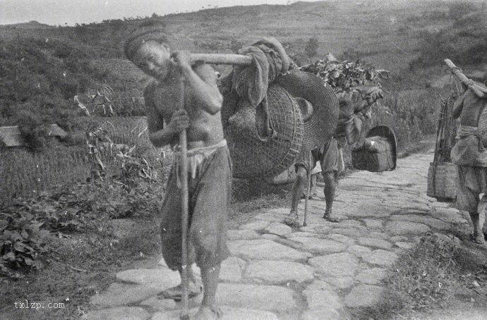 图片[9]-Group photos of porters in Chengdu in 1917-China Archive