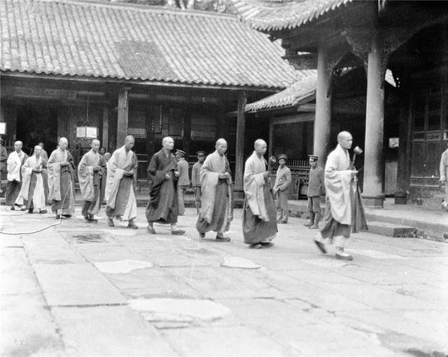 图片[3]-Old photo | Life photo of a Buddhist monk in Chengdu in 1917-China Archive