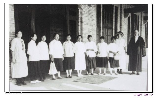 图片[2]-In September 1924, old photos of female college students’ campus life in Chengdu-China Archive