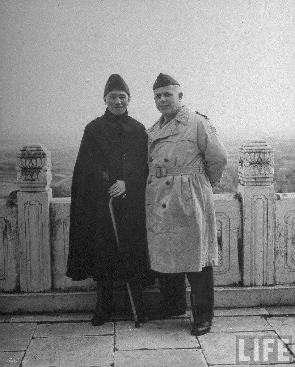图片[12]-Group photos of Chiang Kai shek and Song Meiling’s visit to Peiping in December 1945-China Archive