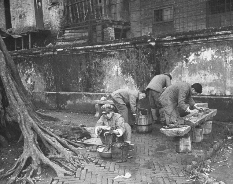 图片[10]-Old photos of the life of the national army in Guangzhou in March 1949-China Archive