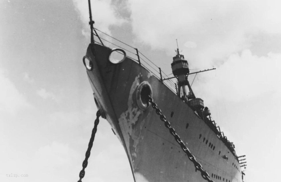 图片[1]-U.S. Navy Heavy Cruiser Watching the Battle of Songhu in August 1937-China Archive