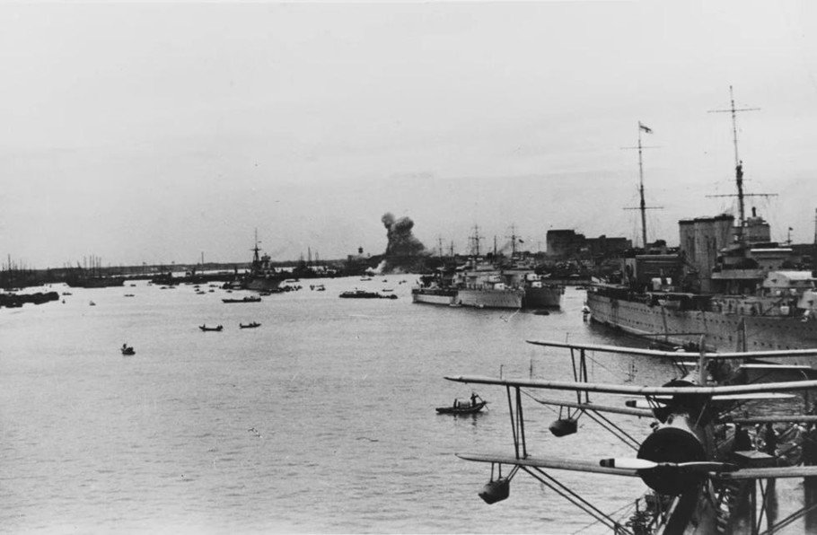 图片[12]-U.S. Navy Heavy Cruiser Watching the Battle of Songhu in August 1937-China Archive