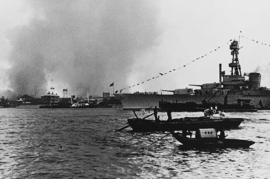 图片[11]-U.S. Navy Heavy Cruiser Watching the Battle of Songhu in August 1937-China Archive