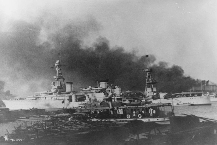 图片[10]-U.S. Navy Heavy Cruiser Watching the Battle of Songhu in August 1937-China Archive