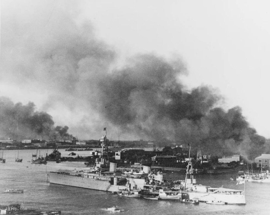 图片[15]-U.S. Navy Heavy Cruiser Watching the Battle of Songhu in August 1937-China Archive