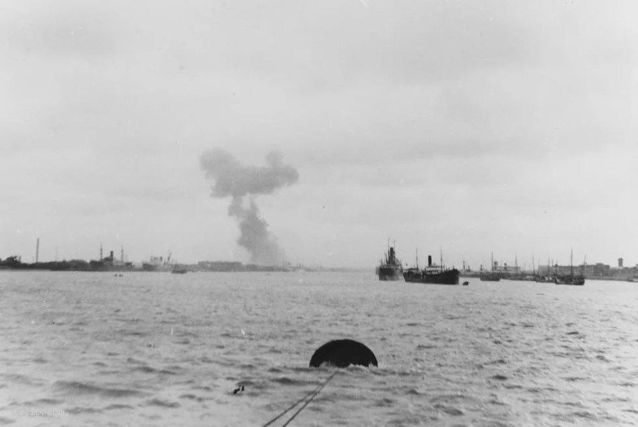 图片[17]-U.S. Navy Heavy Cruiser Watching the Battle of Songhu in August 1937-China Archive