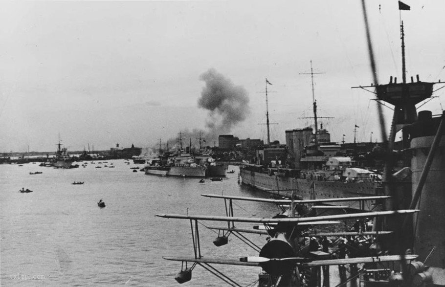 图片[13]-U.S. Navy Heavy Cruiser Watching the Battle of Songhu in August 1937-China Archive