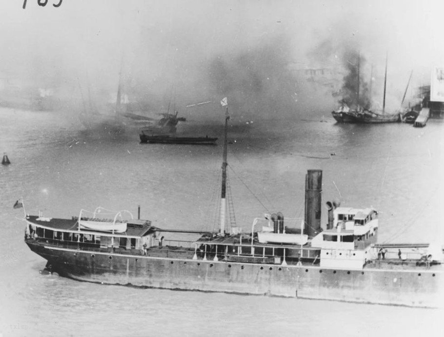 图片[25]-U.S. Navy Heavy Cruiser Watching the Battle of Songhu in August 1937-China Archive