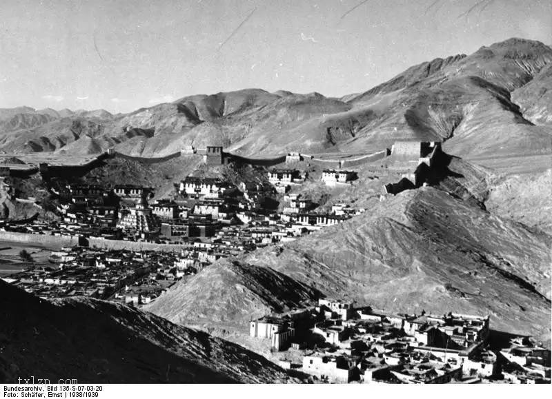 图片[20]-Old photo | 1938 German SS troops in Gyantse, Tibet-China Archive