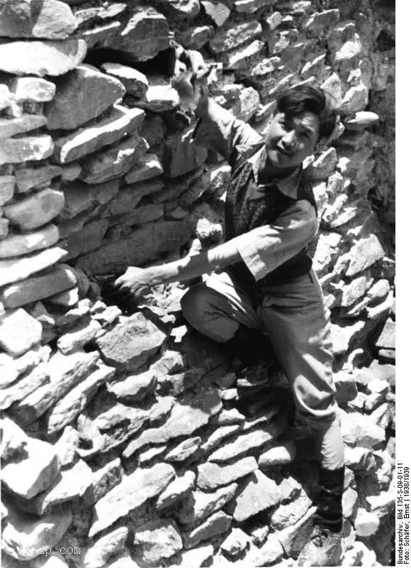 图片[30]-Old photo | 1938 German SS troops in Gyantse, Tibet-China Archive