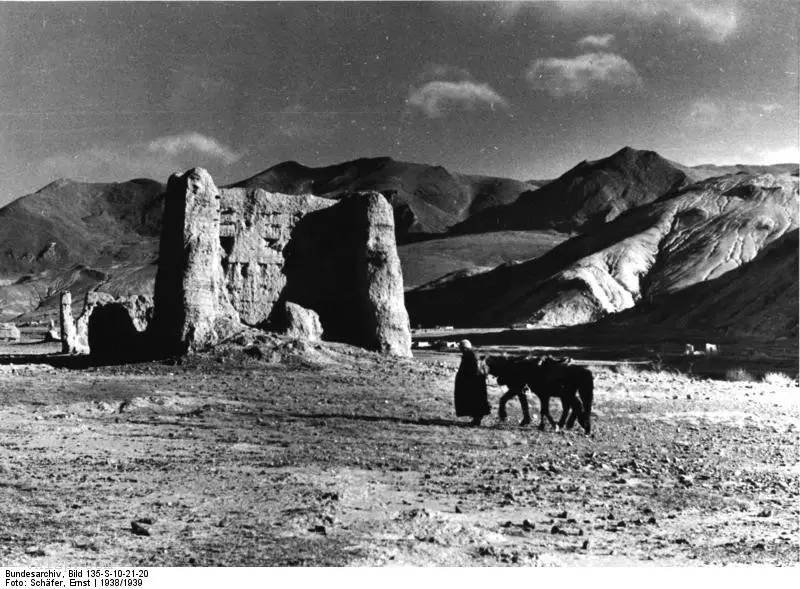 图片[16]-Old photo | 1938 German SS troops in Gyantse, Tibet-China Archive
