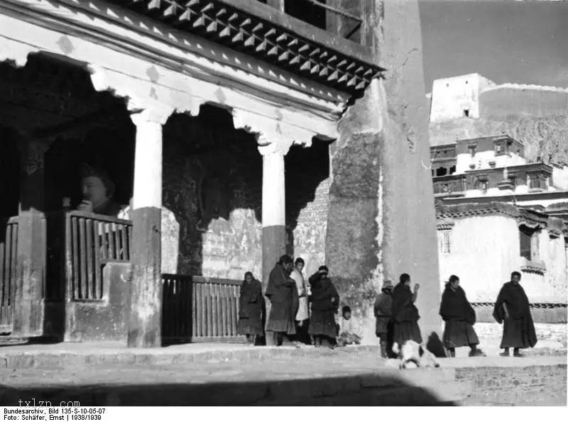 图片[7]-Old photo | 1938 German SS troops in Gyantse, Tibet-China Archive