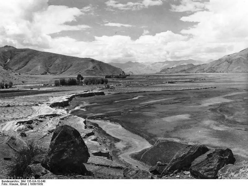 图片[2]-Old photo | 1938 German SS troops in Gyantse, Tibet-China Archive