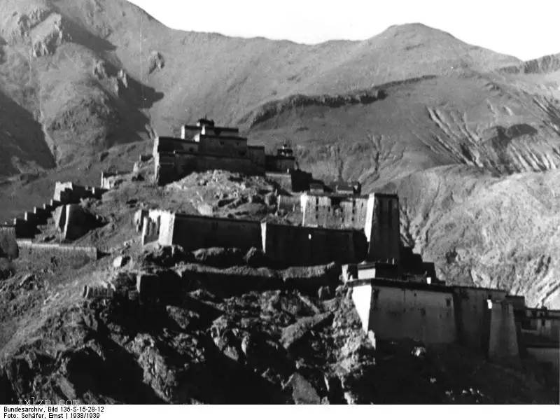 图片[21]-Old photo | 1938 German SS troops in Gyantse, Tibet-China Archive