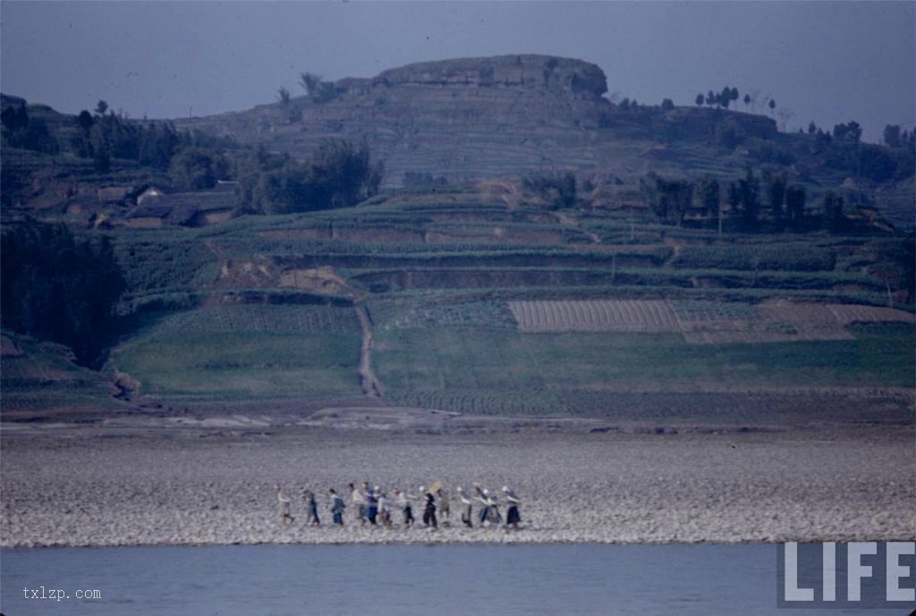 图片[4]-Old color photos of the Yangtze River scenery in 1946-China Archive