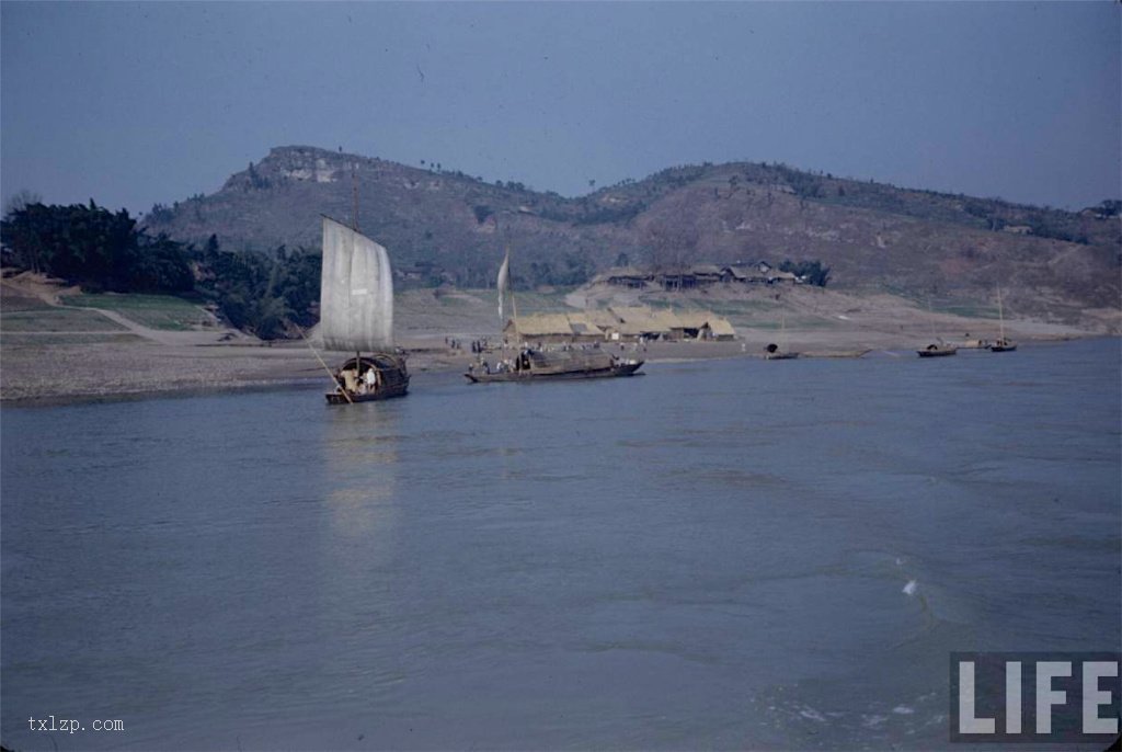 图片[5]-Old color photos of the Yangtze River scenery in 1946-China Archive