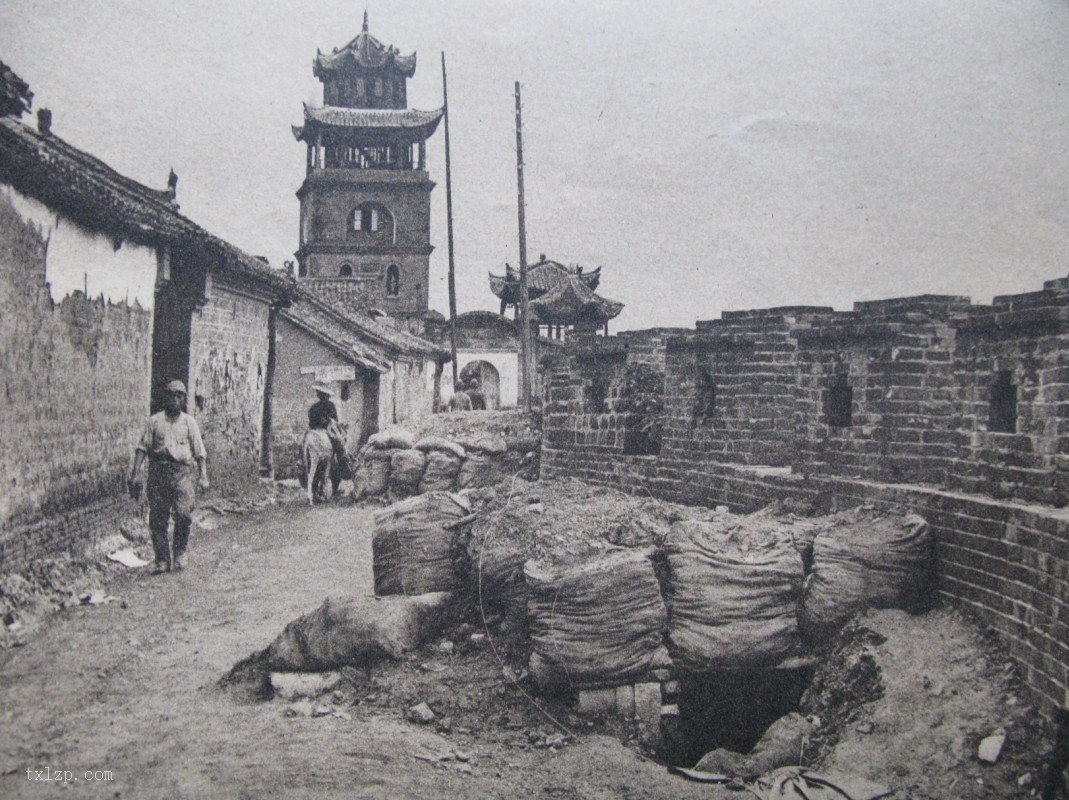 图片[6]-Old photos taken with the Japanese army in the attack on Huangchuan in 1938-China Archive