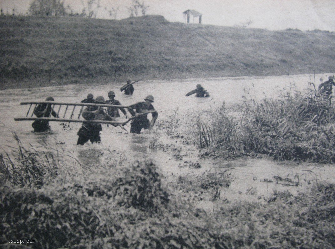 图片[4]-Old photos taken with the Japanese army in the attack on Huangchuan in 1938-China Archive