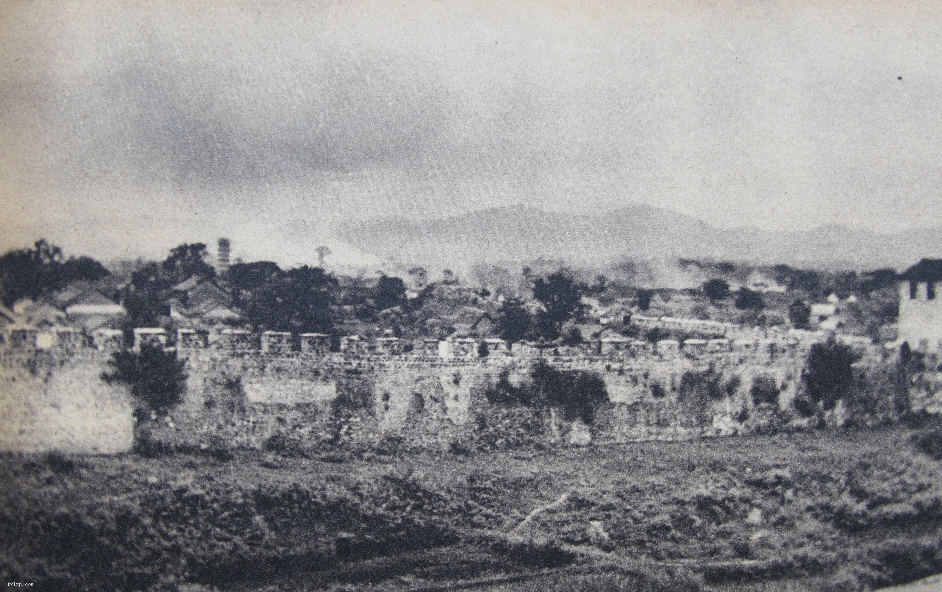 图片[3]-Old photos taken with Japanese troops occupying the mall in 1938-China Archive