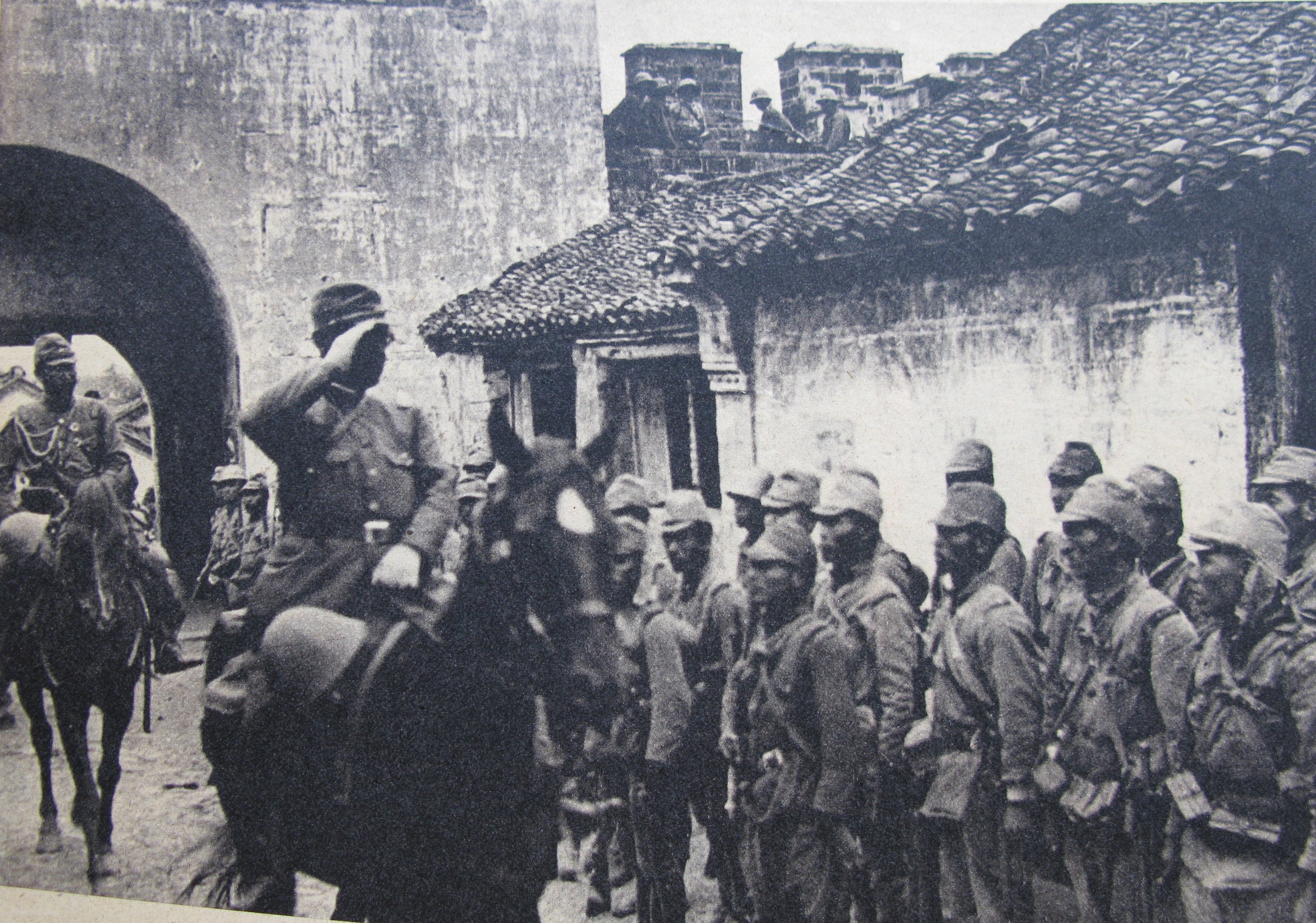 图片[6]-Old photos taken with Japanese troops occupying the mall in 1938-China Archive