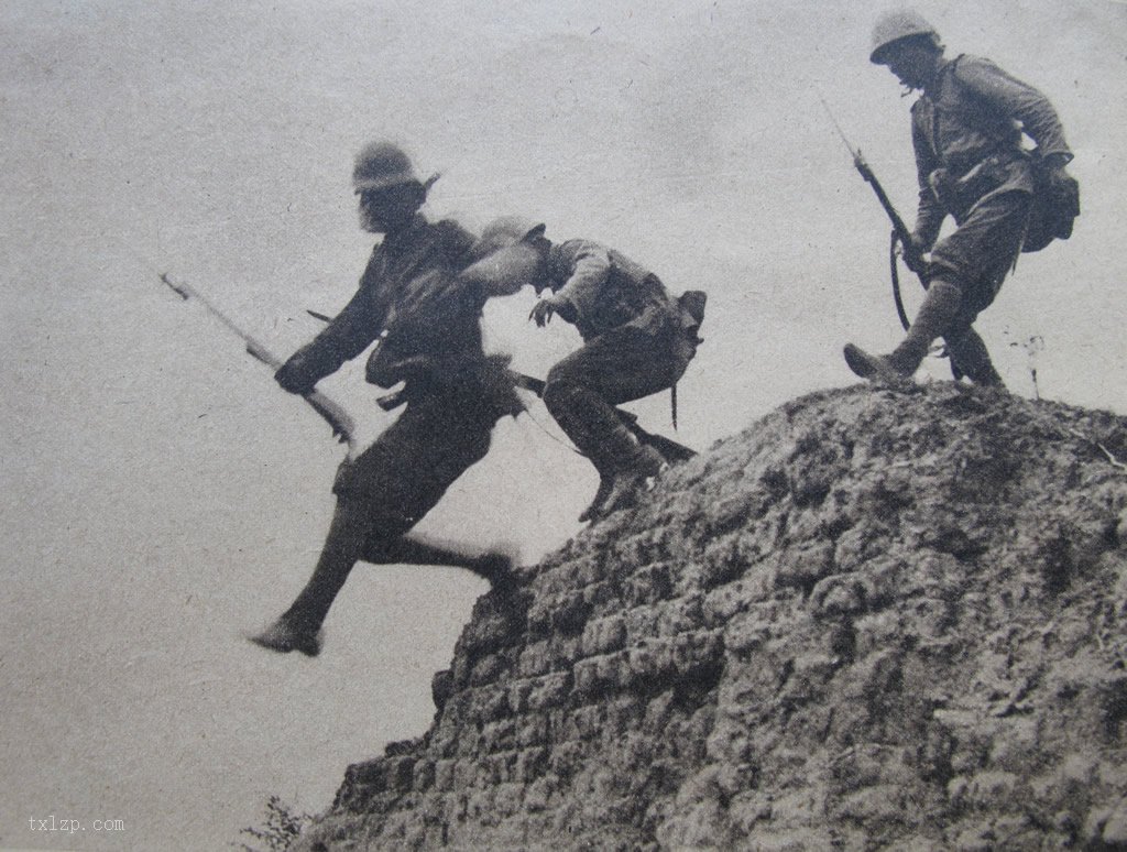 图片[15]-Old photos taken with Japanese troops occupying the mall in 1938-China Archive