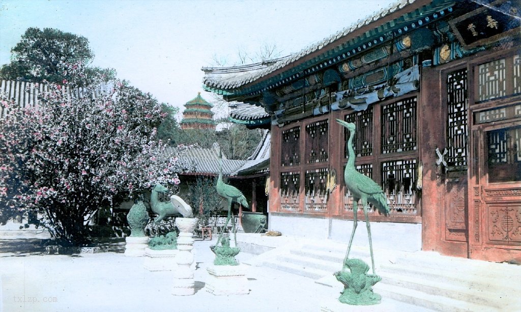 图片[3]-Old color photos of the Summer Palace in Beijing in the 1920s-China Archive