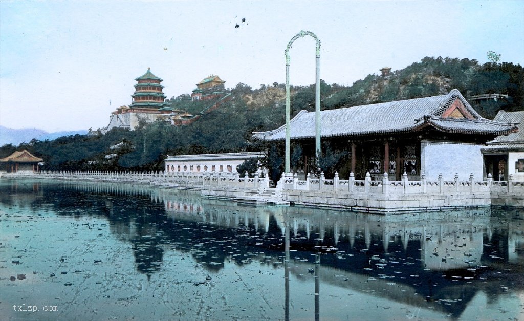 图片[5]-Old color photos of the Summer Palace in Beijing in the 1920s-China Archive