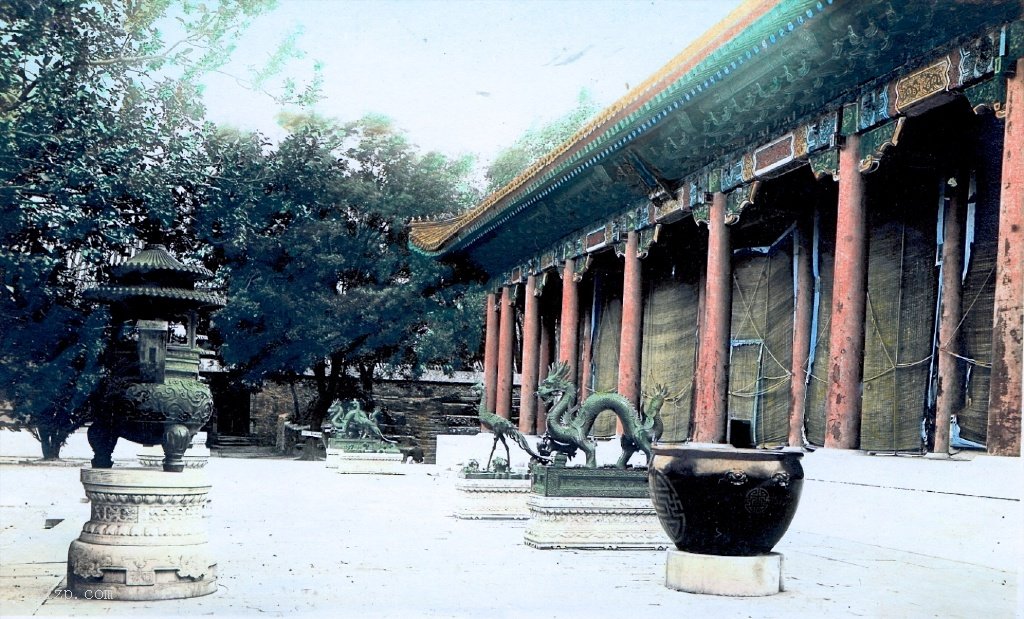 图片[2]-Old color photos of the Summer Palace in Beijing in the 1920s-China Archive