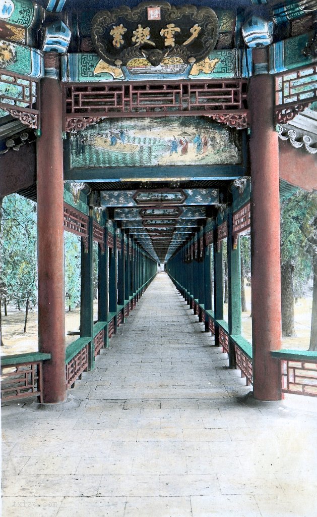 图片[8]-Old color photos of the Summer Palace in Beijing in the 1920s-China Archive