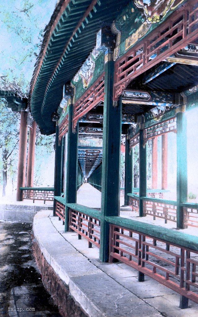 图片[9]-Old color photos of the Summer Palace in Beijing in the 1920s-China Archive