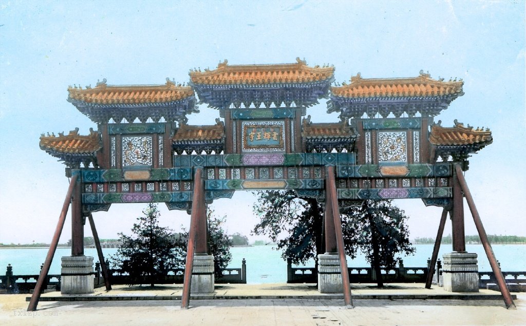 图片[7]-Old color photos of the Summer Palace in Beijing in the 1920s-China Archive