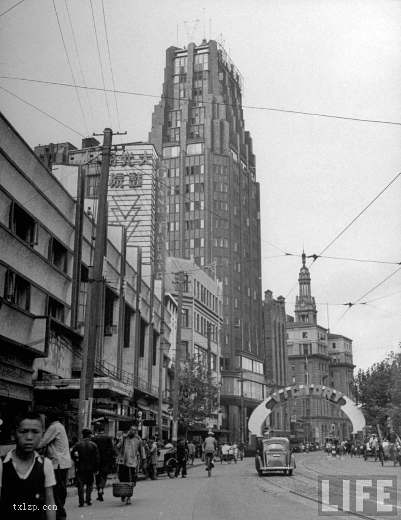 图片[3]-Photos of Shanghai Celebrating the Victory of the Anti Japanese War in December 1945-China Archive