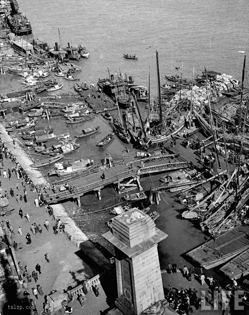 图片[4]-Photos of Shanghai Celebrating the Victory of the Anti Japanese War in December 1945-China Archive