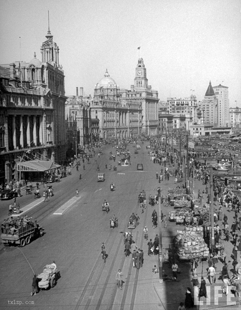 图片[9]-Photos of Shanghai Celebrating the Victory of the Anti Japanese War in December 1945-China Archive