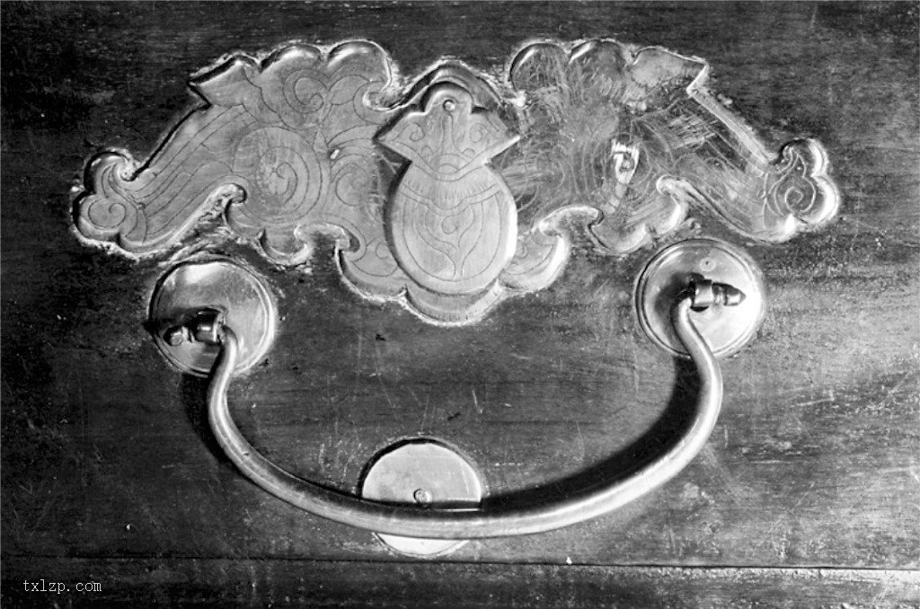 图片[1]-Old photos | Fine brass locks in the Republic of China-China Archive